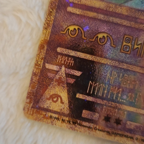 Ancient Mew Holographic Rare Pokemon Card - Picture 4 of 4